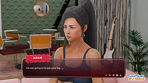 Yoga Trainer Pounds Big Tits Girls in Surprise Sex