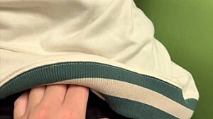 sniffing your gym shoe stinky dick gets her dripping wet