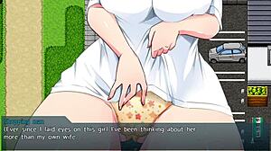 girl calls stranger at public phone and fingers herself wildly outdoors