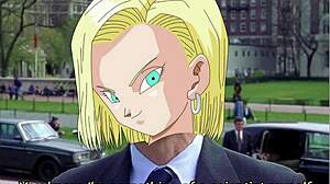 ever played a futa anime game this messed up with android 18 nami and dragon ball one piece milf parody?