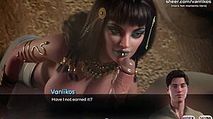 gorgeous cleopatra's big ass teen body craves hard pussy pounding after blowjob