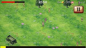 as a virgin knight with this proud huge cock i saved my first creampie gangbang for that sexy japanese femdom big tits warrior lady in hentai game