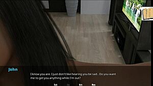 John Catches Blonde Elizabeth Big Tits Masturbating Doggystyle Orgasm