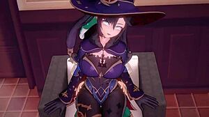 Hentai Ass Tease Genshin Style