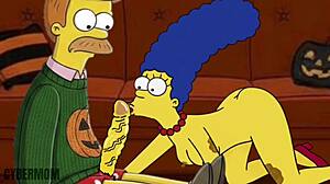 slut wife cheats cuckold husband simpsons parody fairy tales compilation