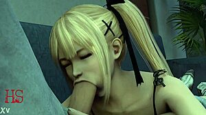 MARIE ROSE SFM Bounces Huge Tits In DEAD OR ALIVE Fuck Animation