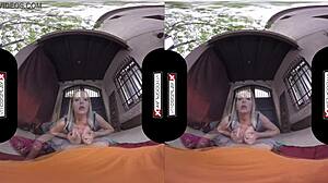 how does candy alexa drain naruto's balls in vr cosplay pov titty fuck?