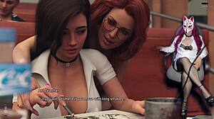 brunette lifts skirt naked outdoors college public stockings big tits upskirt