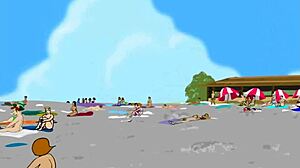 hot gay anime comic studs unleash wild beach orgy passion.