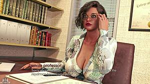 getting up close and intimate in this steamy hentai game scene 11