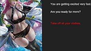 mitsuri's big ass femdom joi teases nipples and cbt cravings