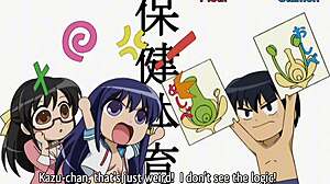 Hentai Teen's Sex Lesson Sparks Anal Threesome