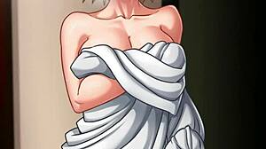 mitsuki bakugo milf mom sucks cock and fucks in steamy hentai comic