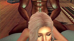 sunny blonde takes massive black cock interracial pounding