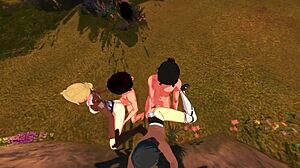 hey annie and mikasa ready for foursome anal creampie swingers action?