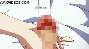 Teacher spreads for student doggystyle creampie and pussy lick