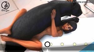 Overwatch pmv 1 explodes with d.va sombra mercy action