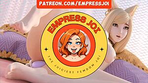 4-Min JOI Challenge ASMR Wizard Boobs Masturbation Domination