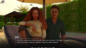 taboo university 109 18yo ginger rages into huge tits femdom frenzy