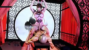 That divinely sculpted ass takes monster cock in 3D hentai bliss