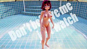 short hair girl grooves mysteriously to uptown funk vibes