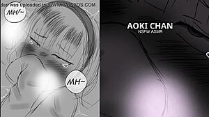 Fuck yes, this cute anime girl's asmr masturbation moans are insane!