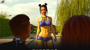 taboo university 109 18yo ginger rages into huge tits femdom frenzy