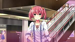 Petite Asian hentai babe takes monster cock creampie on big ass route