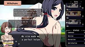 Summer memories chatting with Miyuki first interaction unfolds casually