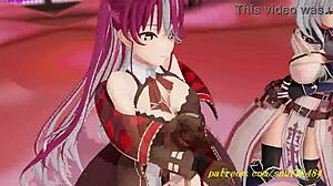 wanna watch towa's sexy mmd dance in 3d hentai?