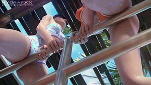 wanna see big tits overwatch lesbians bdsm anal assfucking in 3d hentai?