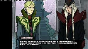 Get to know the fictional characters in Witch Hunter Part 1: The Game's Hentai Adventure