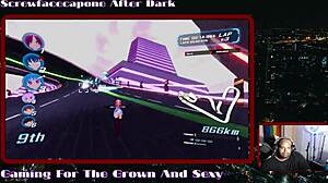 Watch hentai girls race wildly while fucking each other in this intense demo battle!