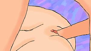 Watch her moan as that monster cock thrusts deep!