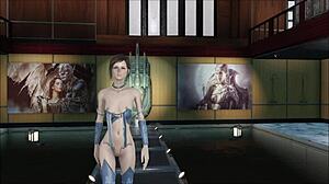 Fallout 4: 'Check out this sexy brunette fashion.'