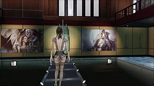 Fallout 4: 'Check out this sexy brunette fashion.'