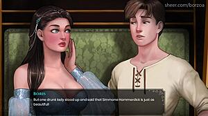 Wal 37's big tits in action: A Hentai Game with a Twist