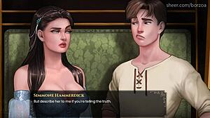 Wal 37's big tits in action: A Hentai Game with a Twist