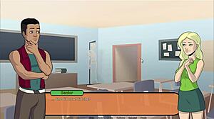 big tits anime girl in project possible part 1