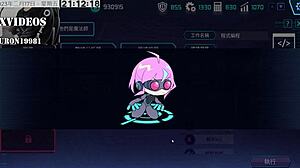 AI Ai explores machine girl training in part 10.