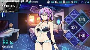 AI Ai explores machine girl training in part 10.