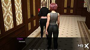 Dusklight manor - redhead on dining room table e1 63