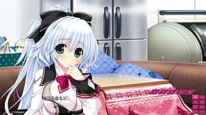 Kokorone钟摆Ecchi场景与Leruuxu Ayamori