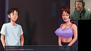 I sparked drama with my chemistry teacher in Summertime Saga uncensored.