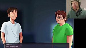 I sparked drama with my chemistry teacher in Summertime Saga uncensored.