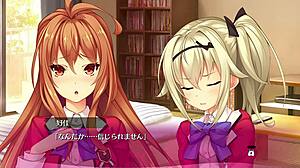 Watch this bukkake scene in hentai game 05.