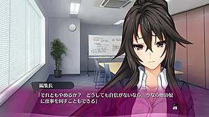 Bu hentai oyunundaki bukkake sahnesini izle 05.