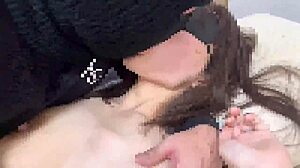 Responsive Japanese amateur fuckable throat in this POV motion picture