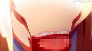 Blowjob reason for girlfriend in hentai.