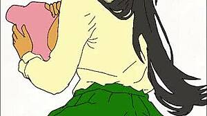 Blacked: Schoolgirl takes it all